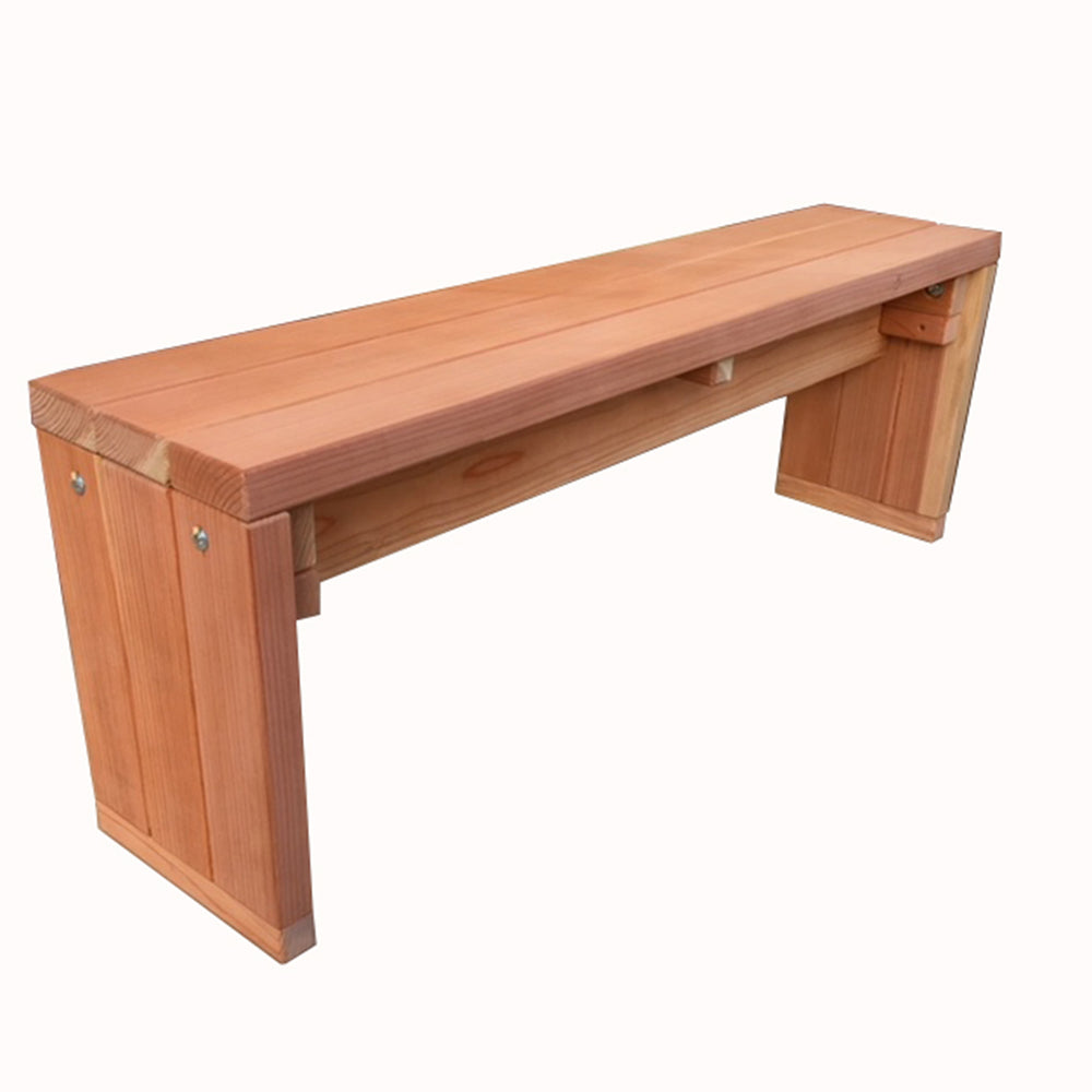 Best Redwood Solid Redwood Bench