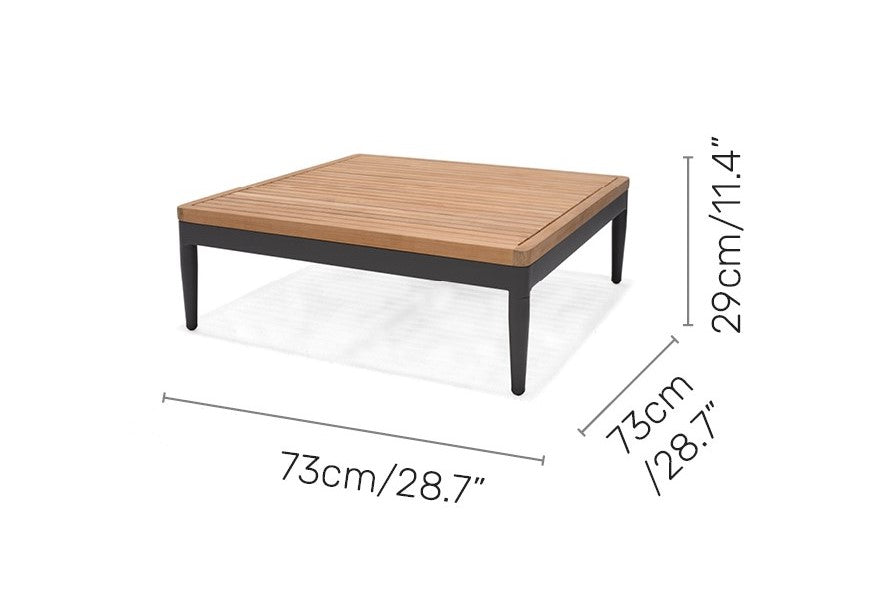 LifestyleGarden® Topaz XL Daybed, Sofa & Coffee Table – 3 Piece Outdoor Lounge Set
