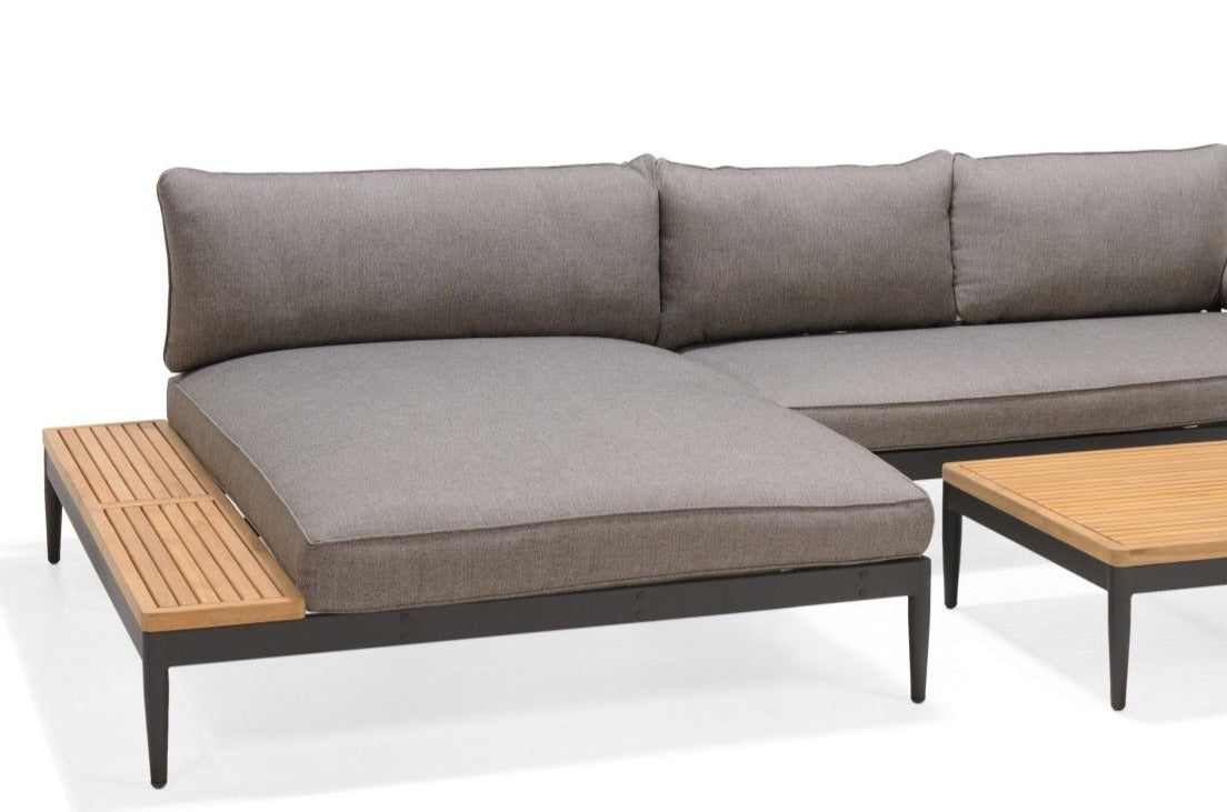 LifestyleGarden® Topaz XL Daybed, Sofa & Coffee Table – 3 Piece Outdoor Lounge Set