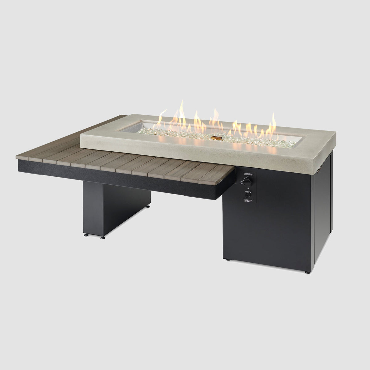 Outdoor GreatRoom Uptown Linear Gas Fire Pit Table