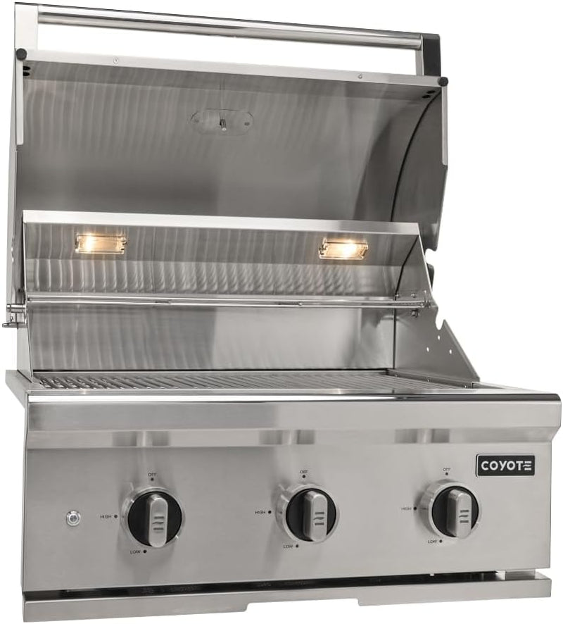 - 30" C-Series Built-In NG Grill - Natural Gas - Model C3C30NG