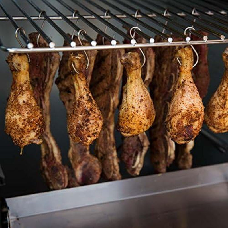 923610 Vertical Charcoal Cabinet Smoker, Black