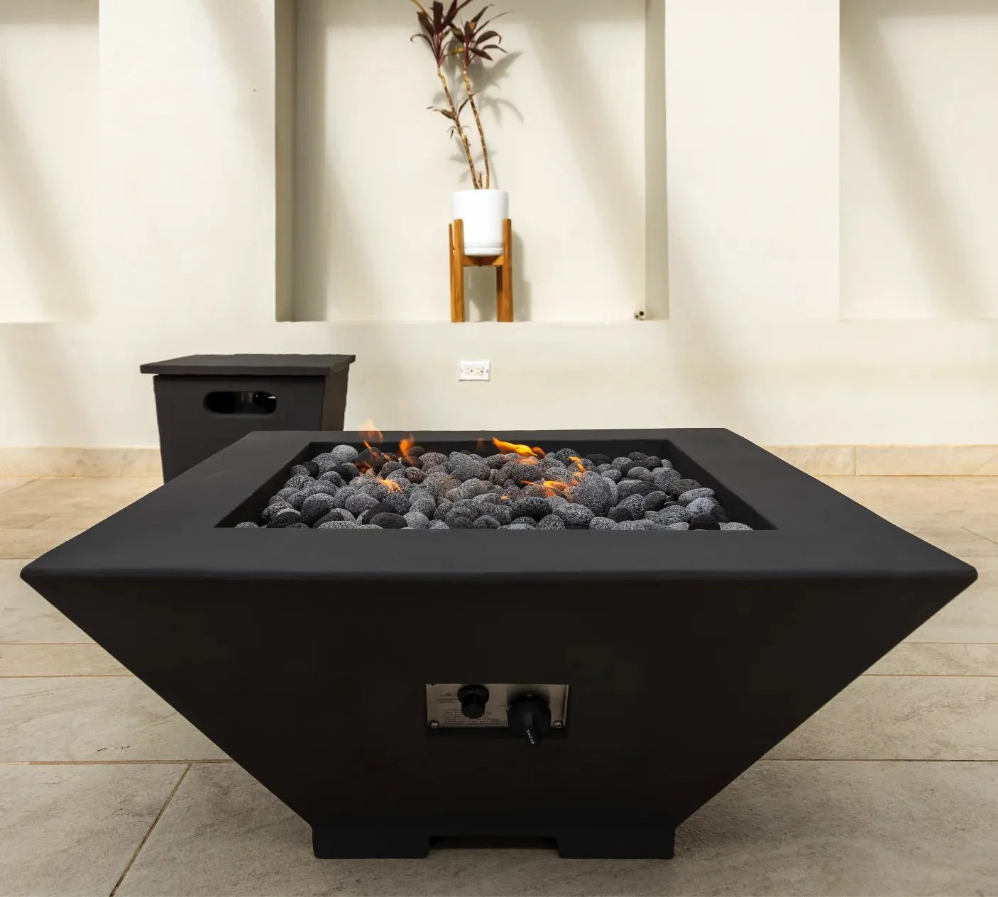 ModaConcrete Architectural Precast Concrete Propane Fire Pit