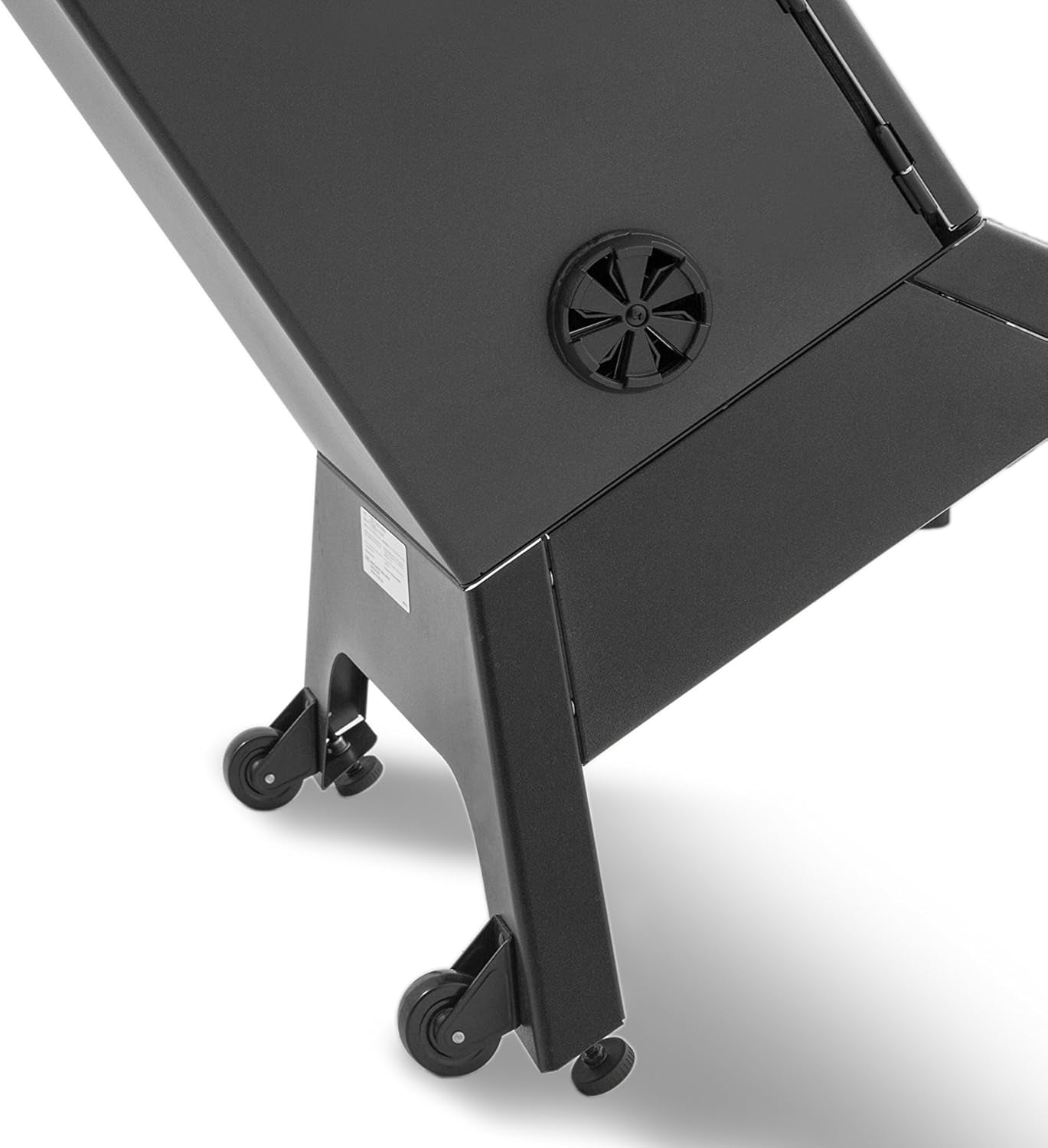 923617 Vertical Natural Gas Cabinet Smoker, Black