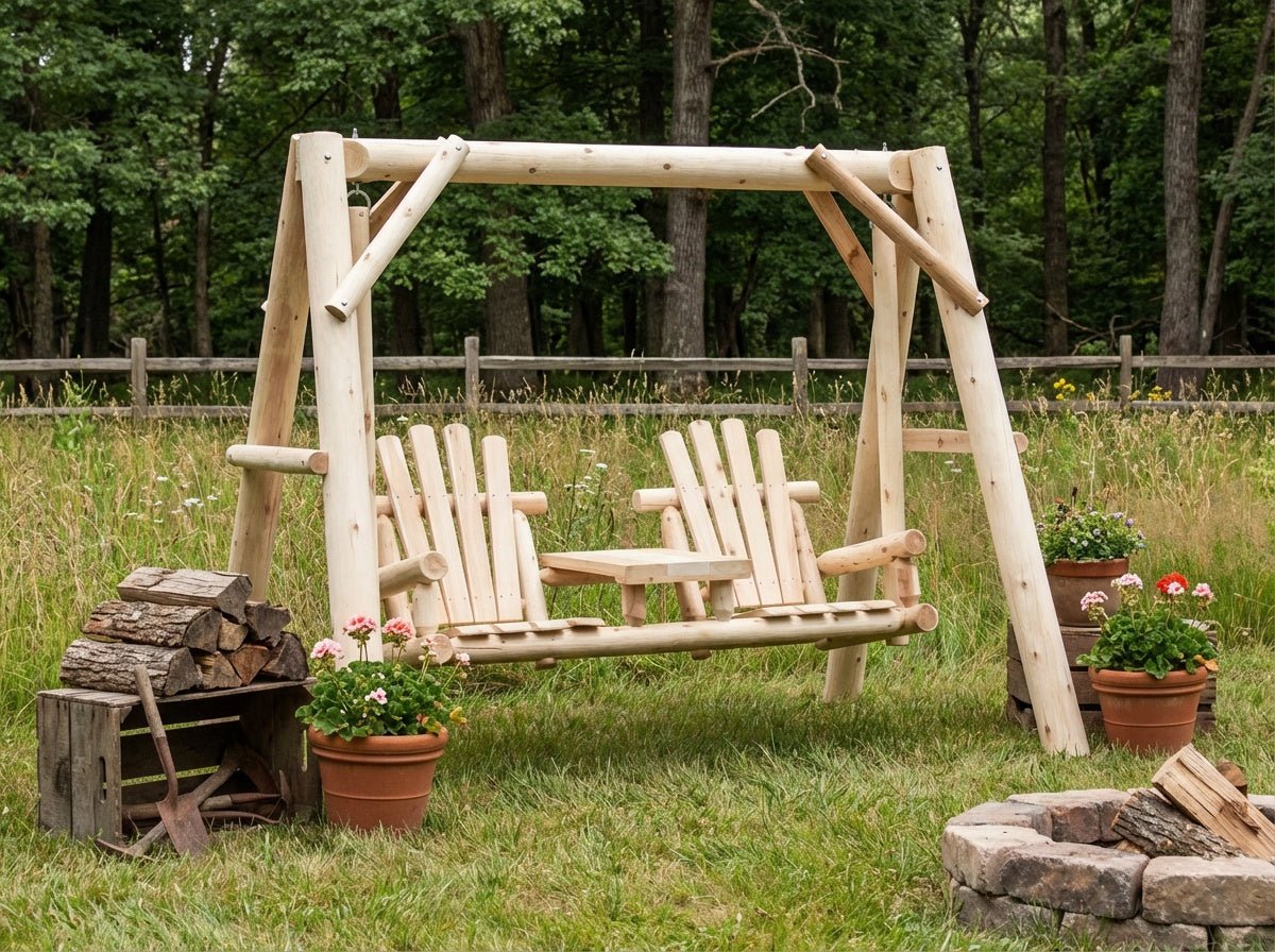 Cedar Creek White Cedar Backyard Swing