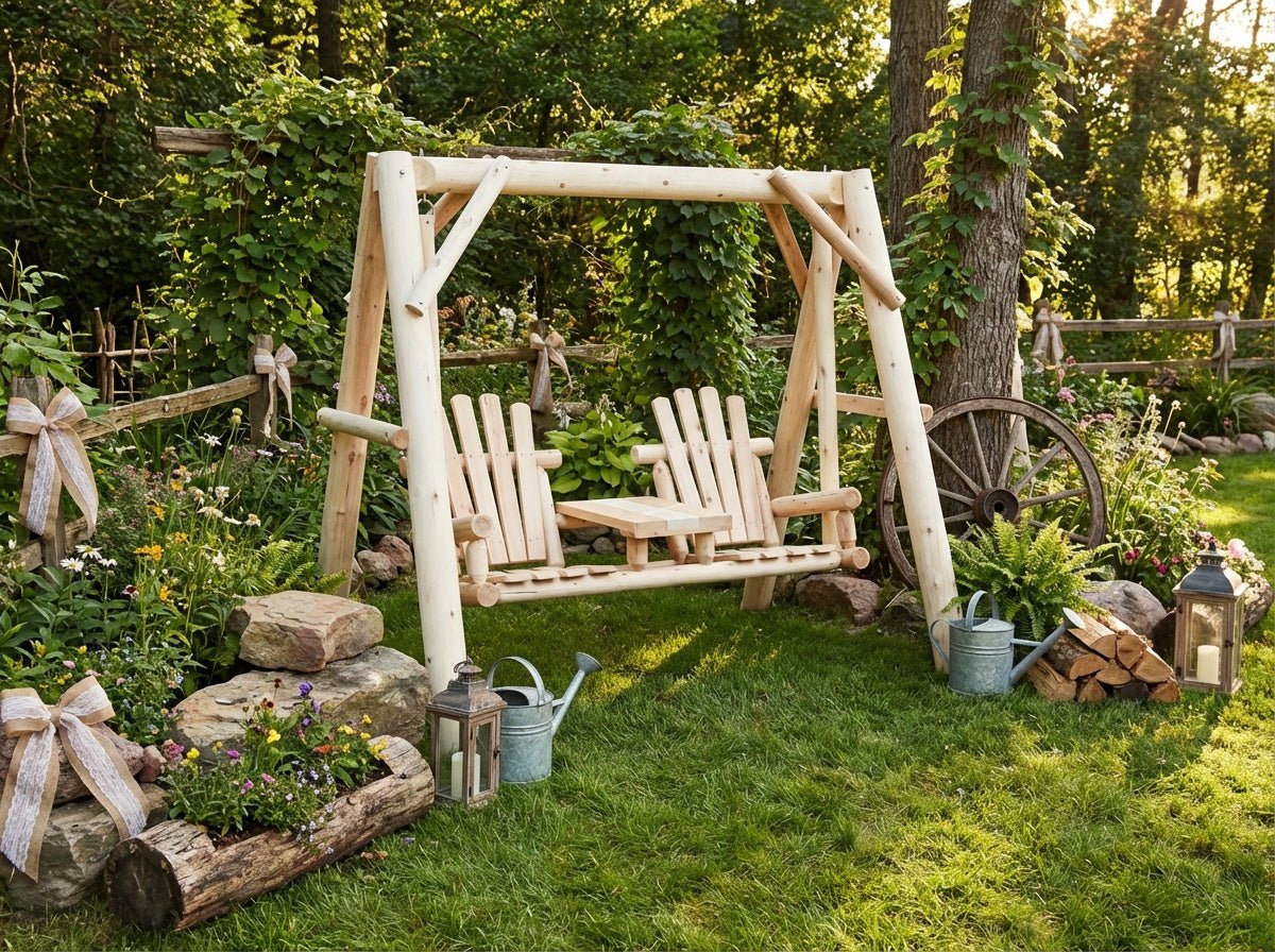 Cedar Creek White Cedar Backyard Swing