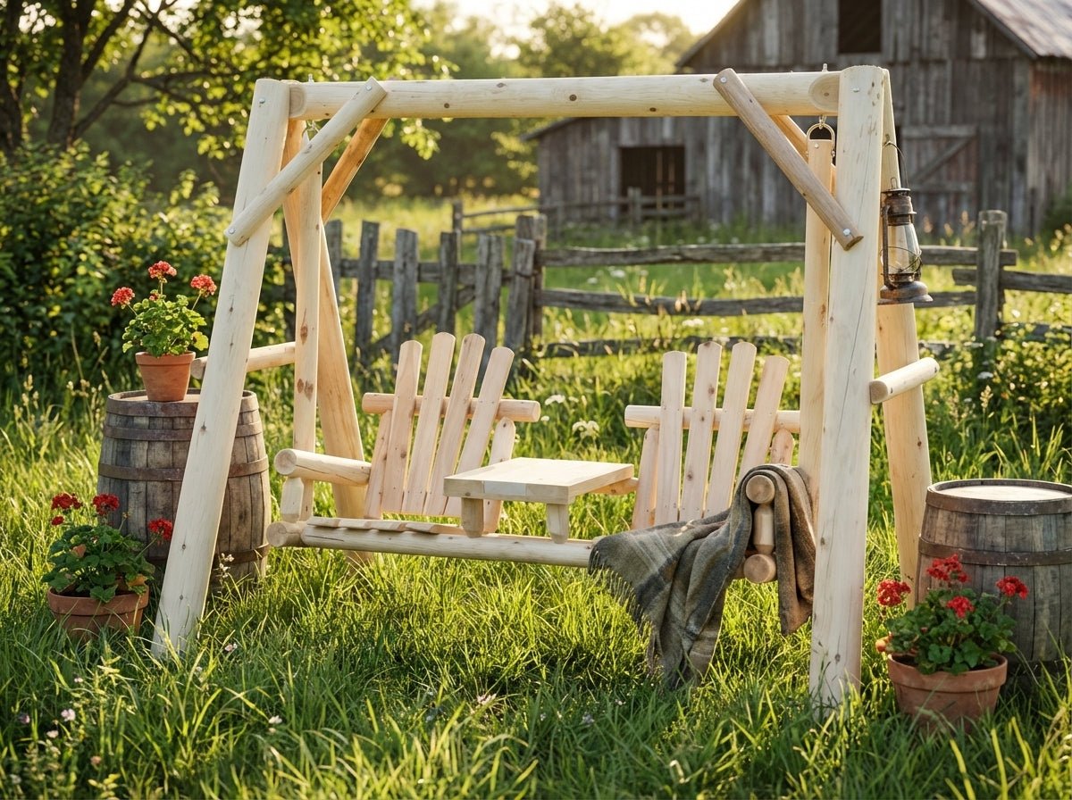 Cedar Creek White Cedar Backyard Swing