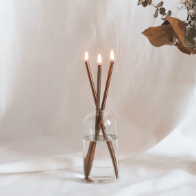 Everlasting Candles – Reusable Steel Oil Candles, Set of 3