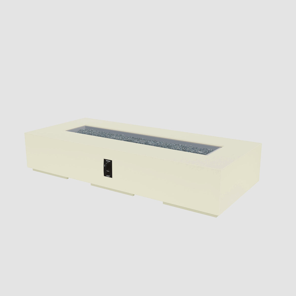 Outdoor GreatRoom Cove Linear Concrete Gas Fire Pit | 48", 84" & 96"