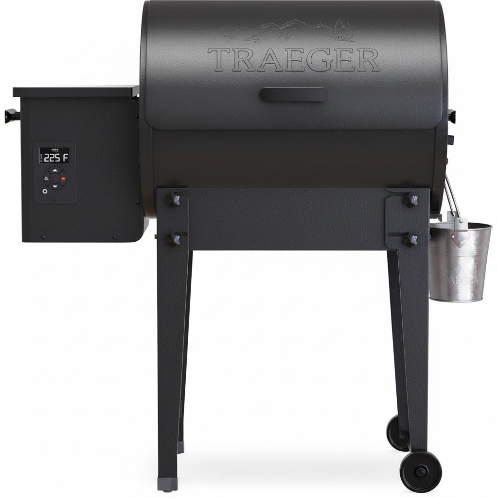 Grills TFB30KLF Tailgater 20 Portable Electric Wood Pellet Grill and Smoker – Foldable Legs, 6-In-1 Versatility, 300 Sq. In. Cooking Space for Tailgating, Camping, and Outdoor BBQ