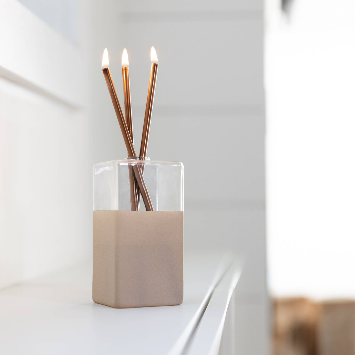 Everlasting Candles – Reusable Steel Oil Candles, Set of 3