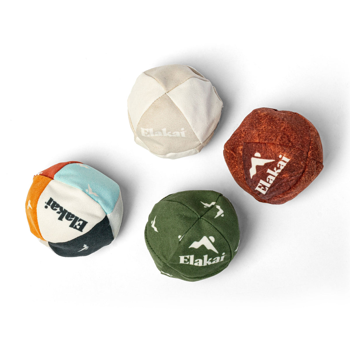 Elakai Suede Footbags | Freestyle & Backyard Games