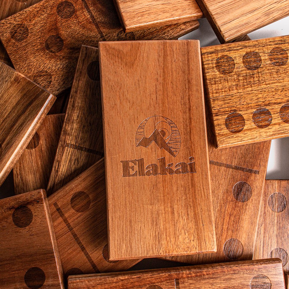 Elakai Giant Wood Dominoes