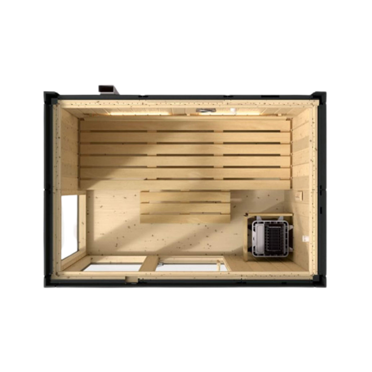KOHLER C1 Graphite Gray Indoor Sauna