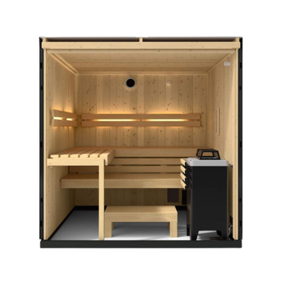 KOHLER C1 Graphite Gray Indoor Sauna