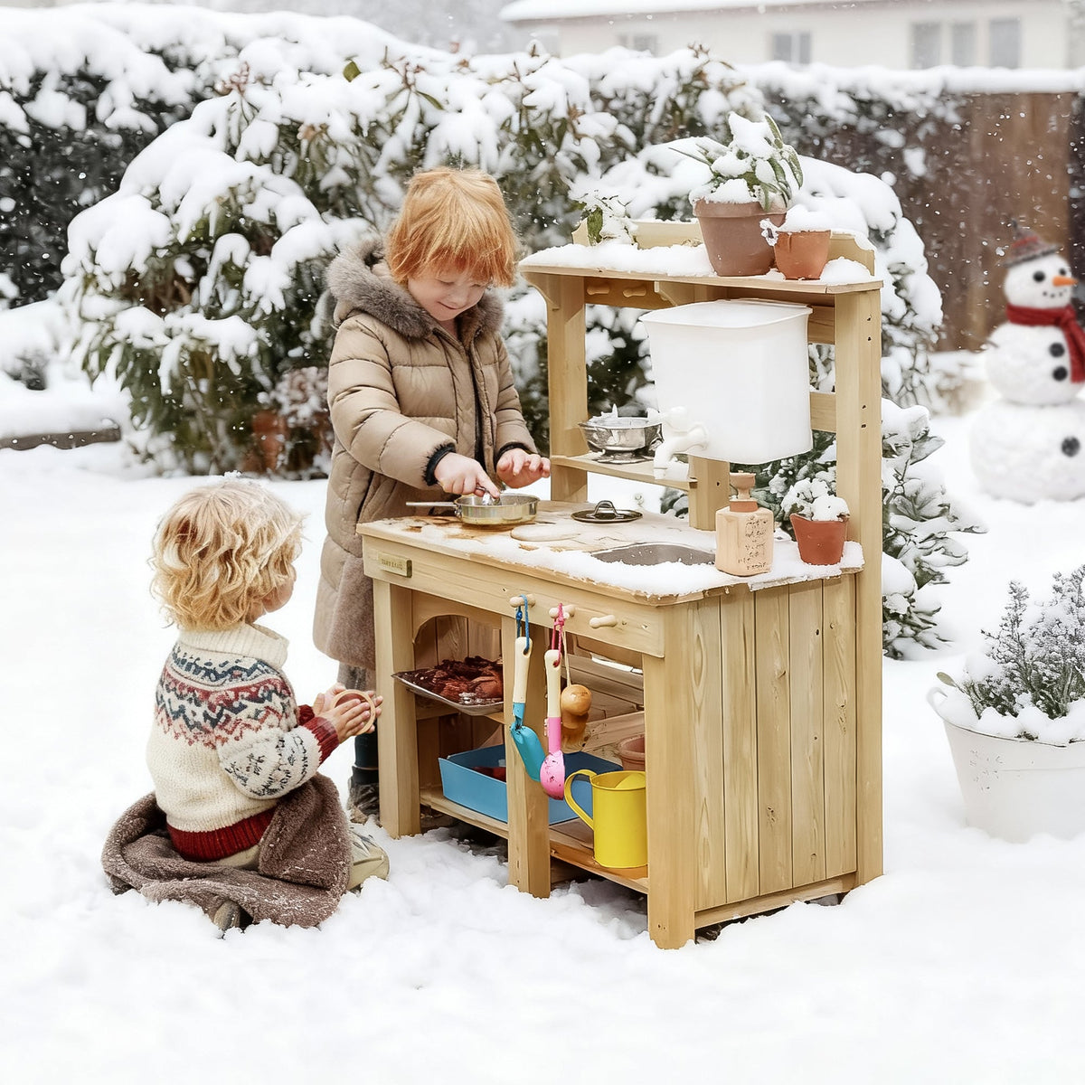 Tiny Land® DuoPlay Outdoor Mud Kitchen