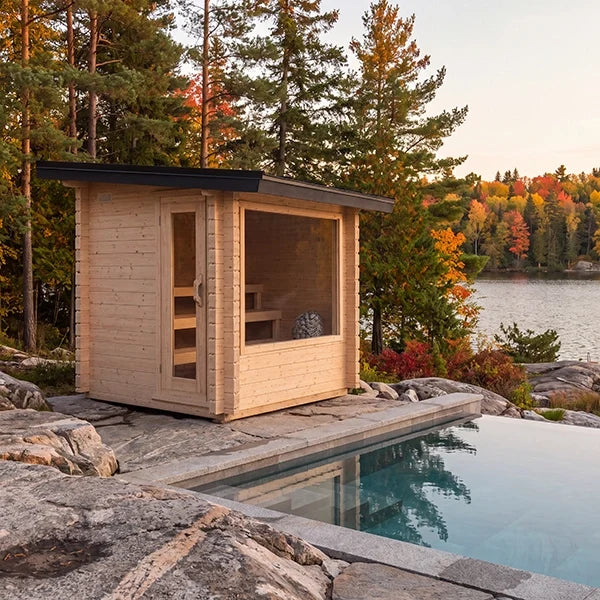 LeisureCraft Avalon 610000 outdoor sauna