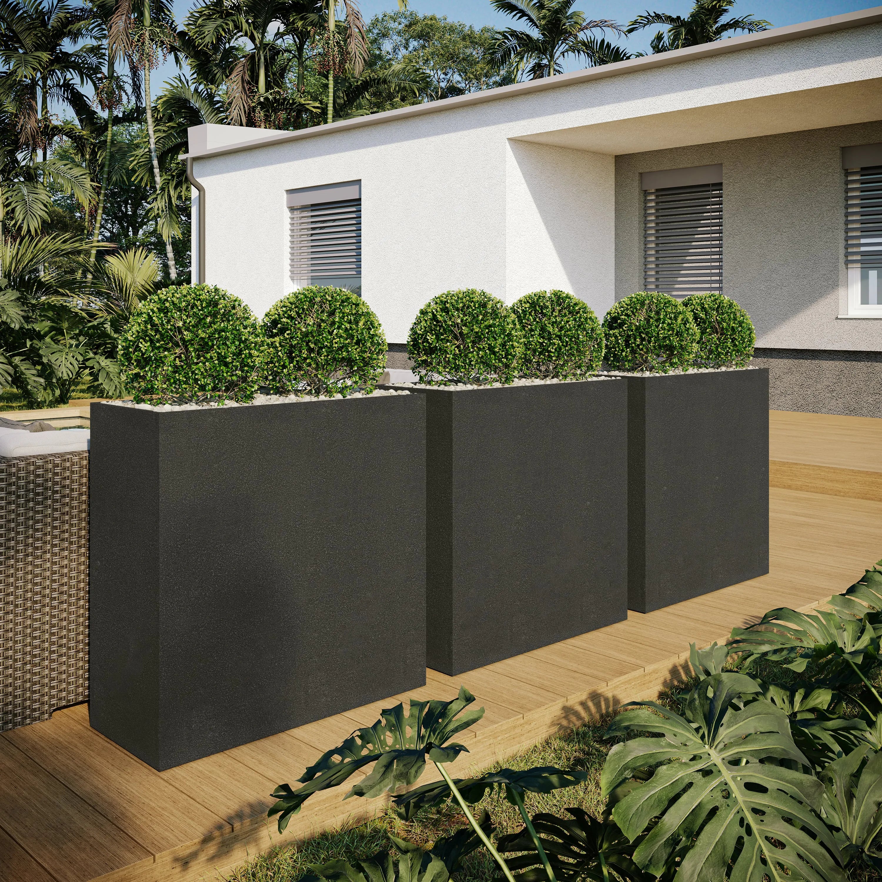 ModaConcrete Linea GFRC Concrete Planter