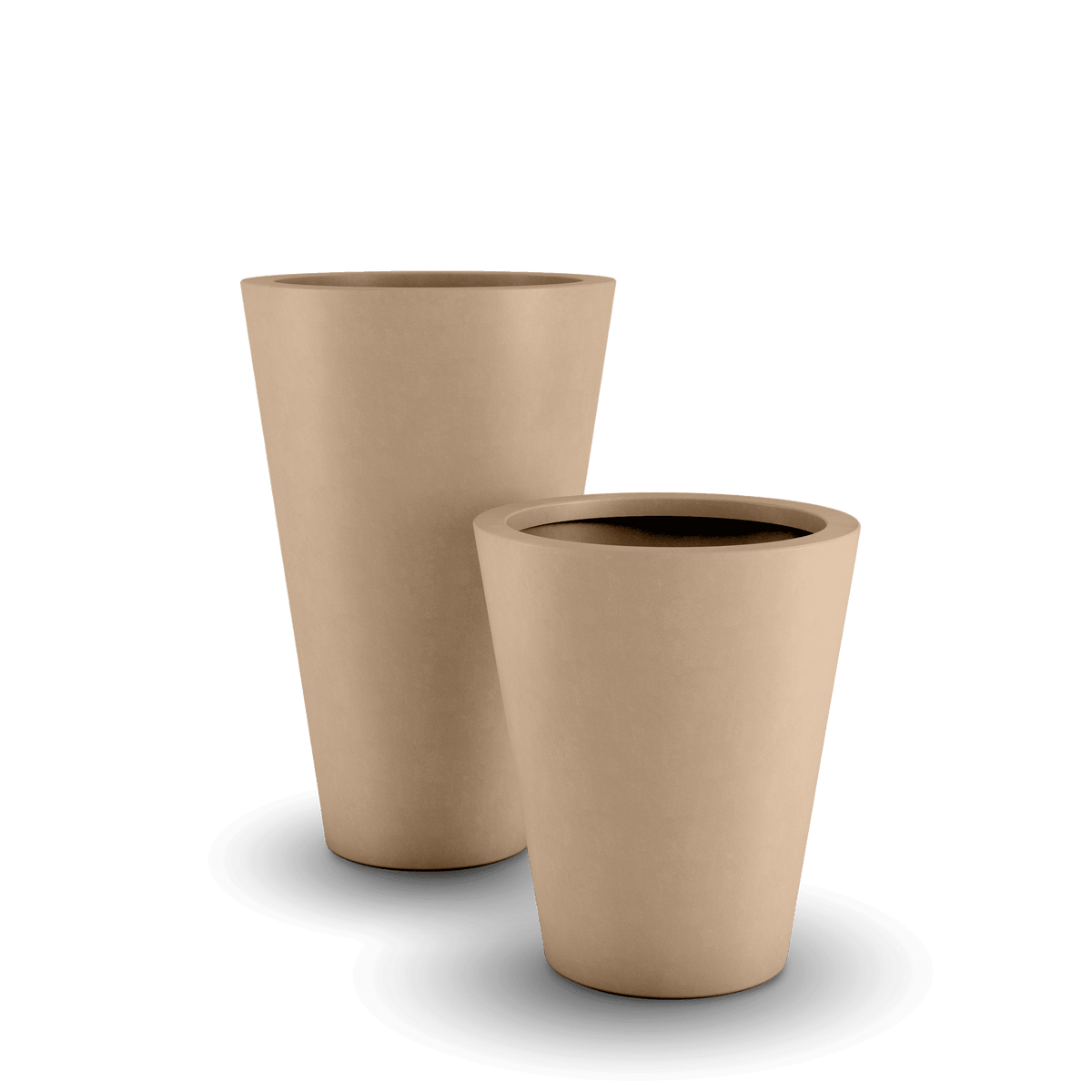 ModaConcrete Cone GFRC Concrete Planter
