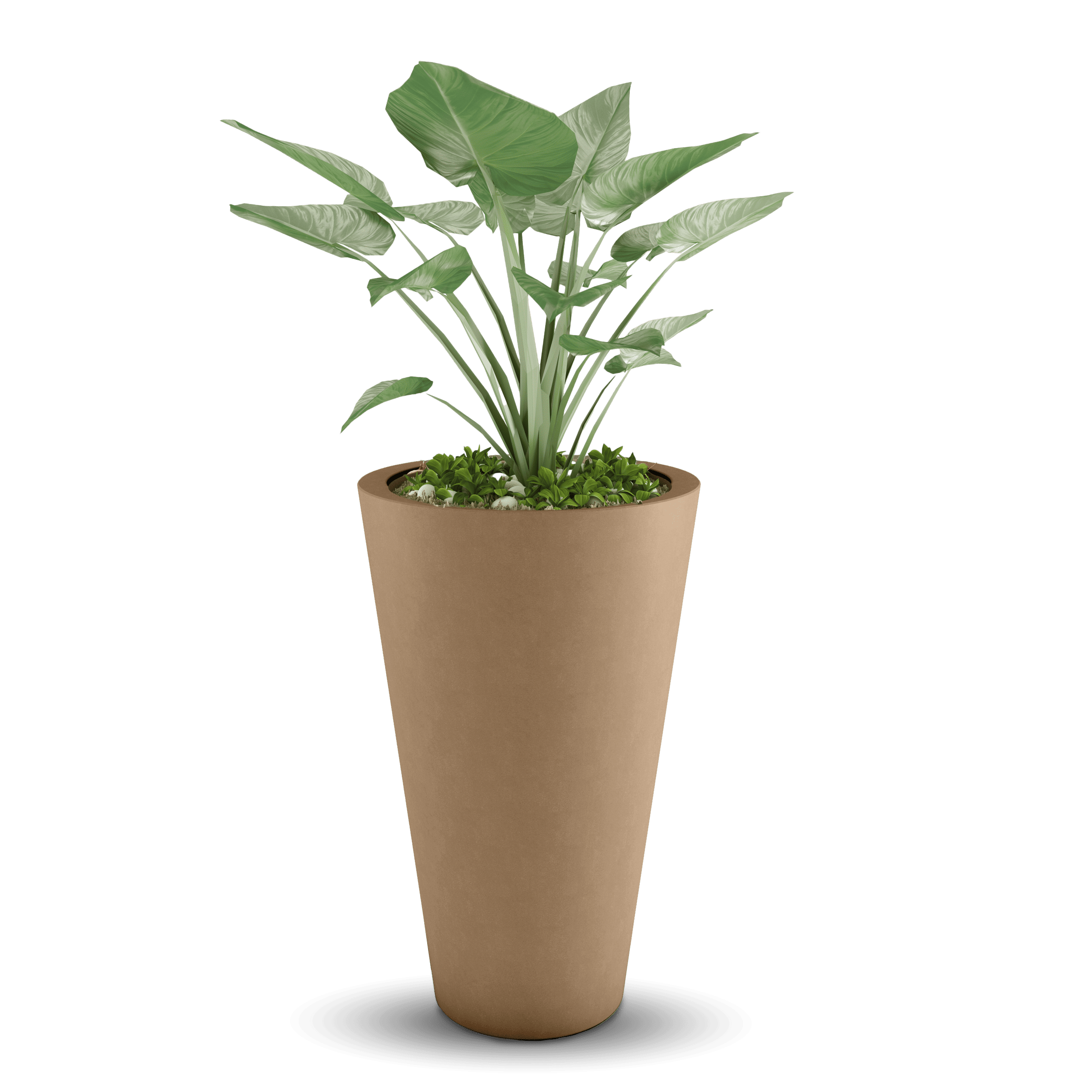 ModaConcrete Cone GFRC Concrete Planter