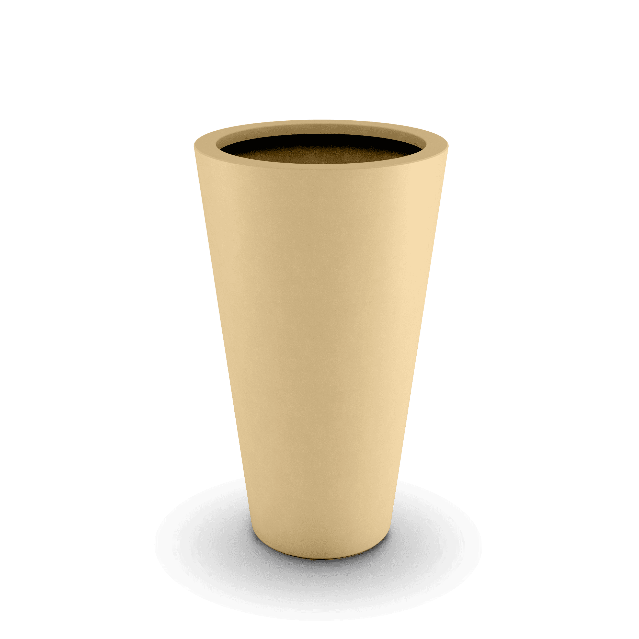 ModaConcrete Cone GFRC Concrete Planter