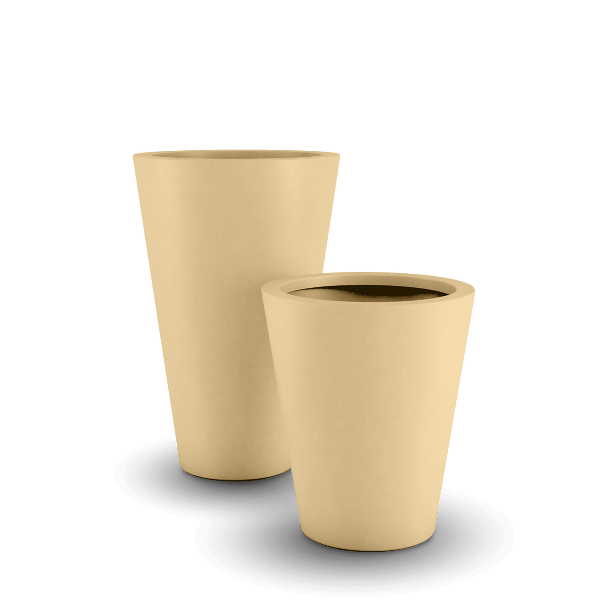 ModaConcrete Cone GFRC Concrete Planter
