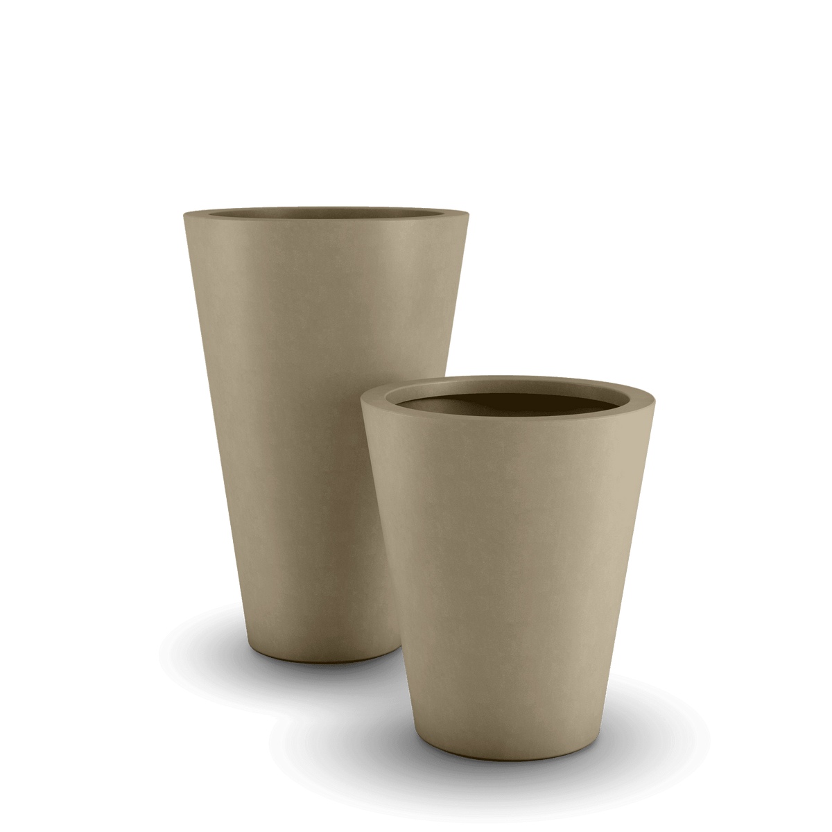 ModaConcrete Cone GFRC Concrete Planter