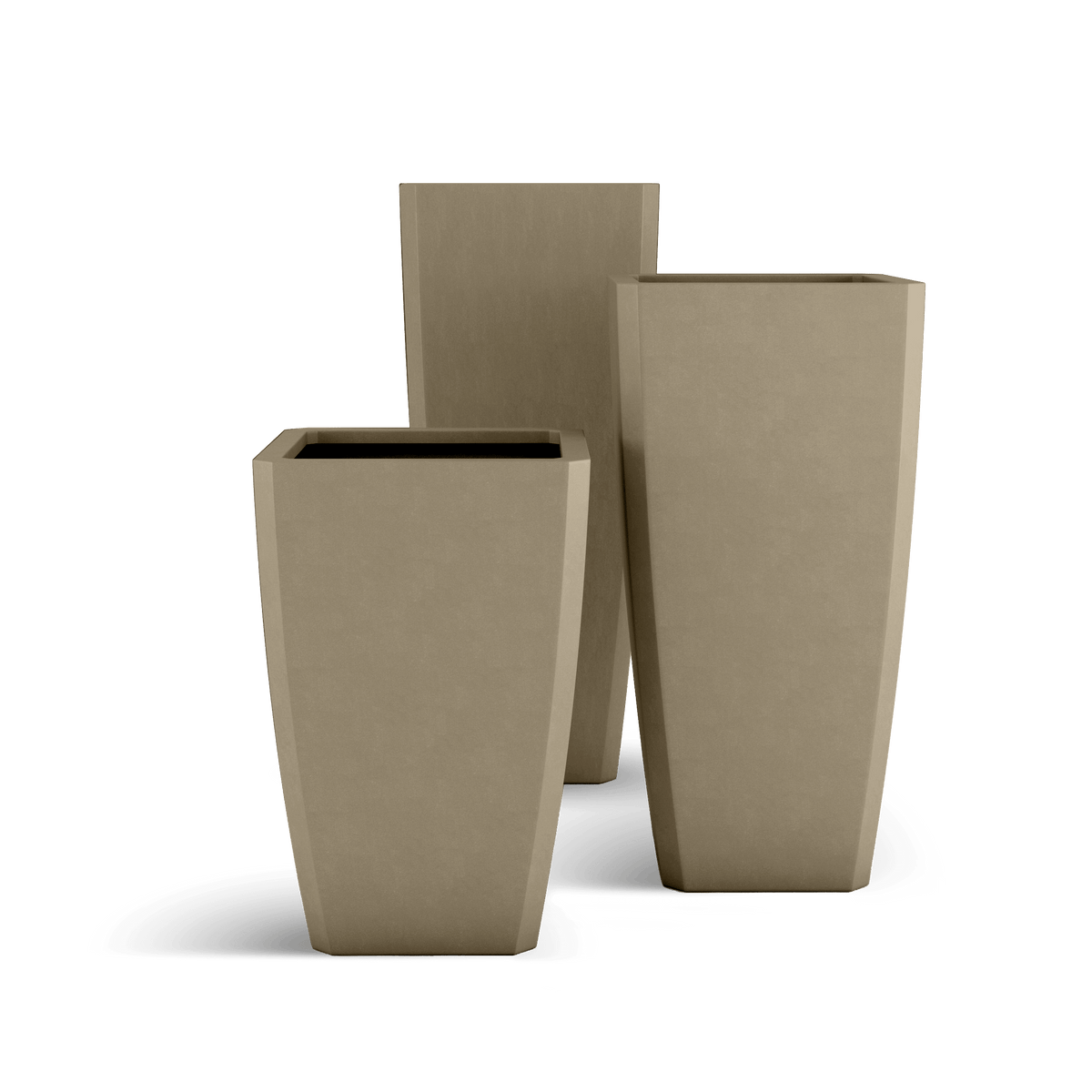ModaConcrete Quartet GFRC Concrete Planter