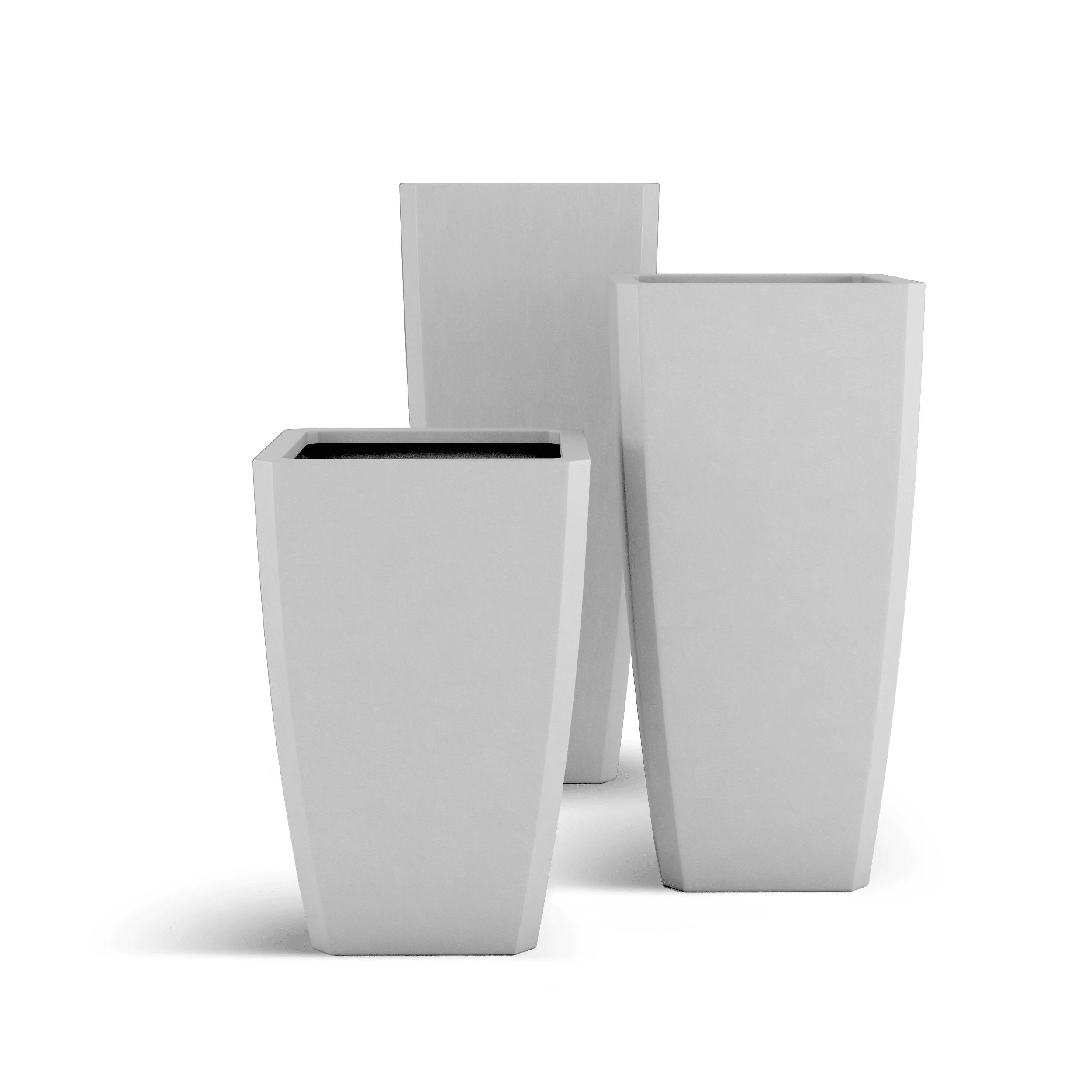 ModaConcrete Quartet GFRC Concrete Planter