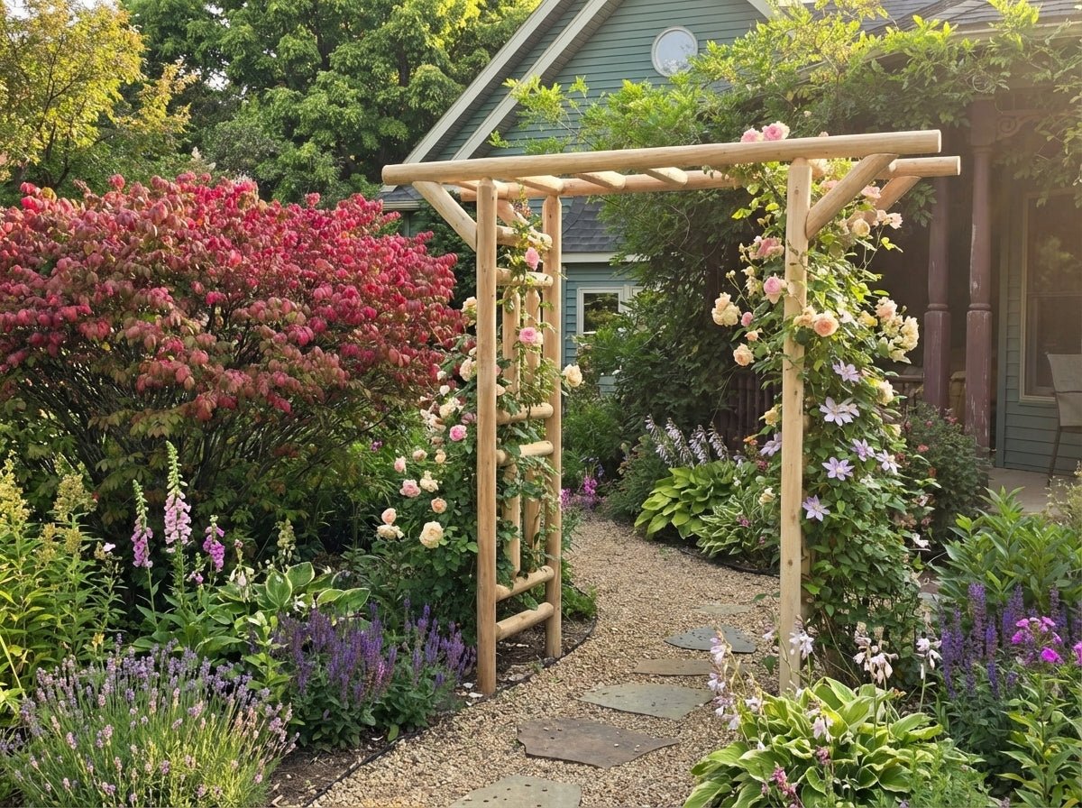 Cedar Creek White Cedar Garden Arbor