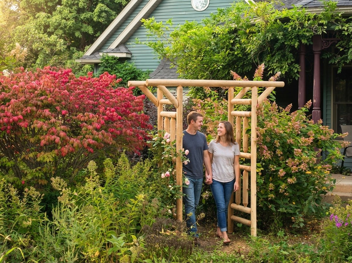 Cedar Creek White Cedar Garden Arbor