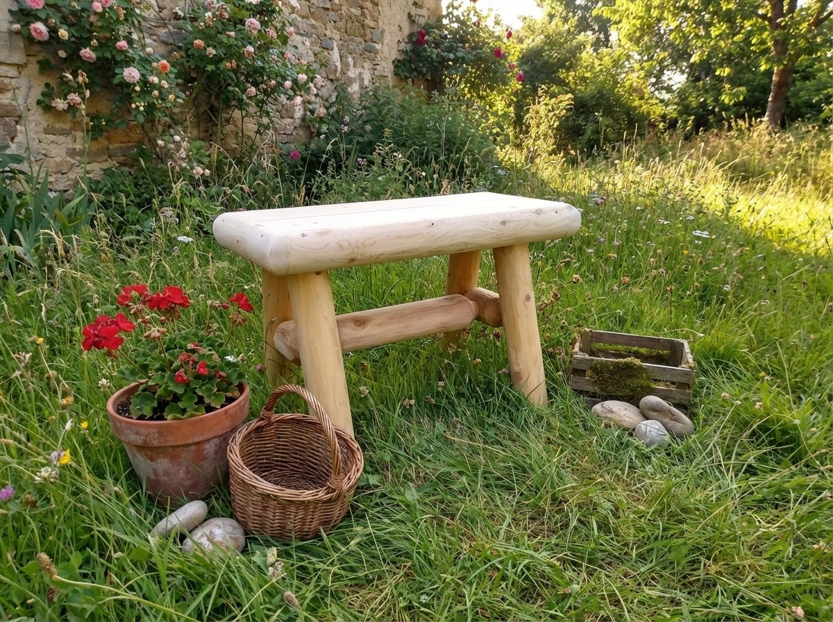 Cedar Creek White Cedar Outdoor Garden Bench