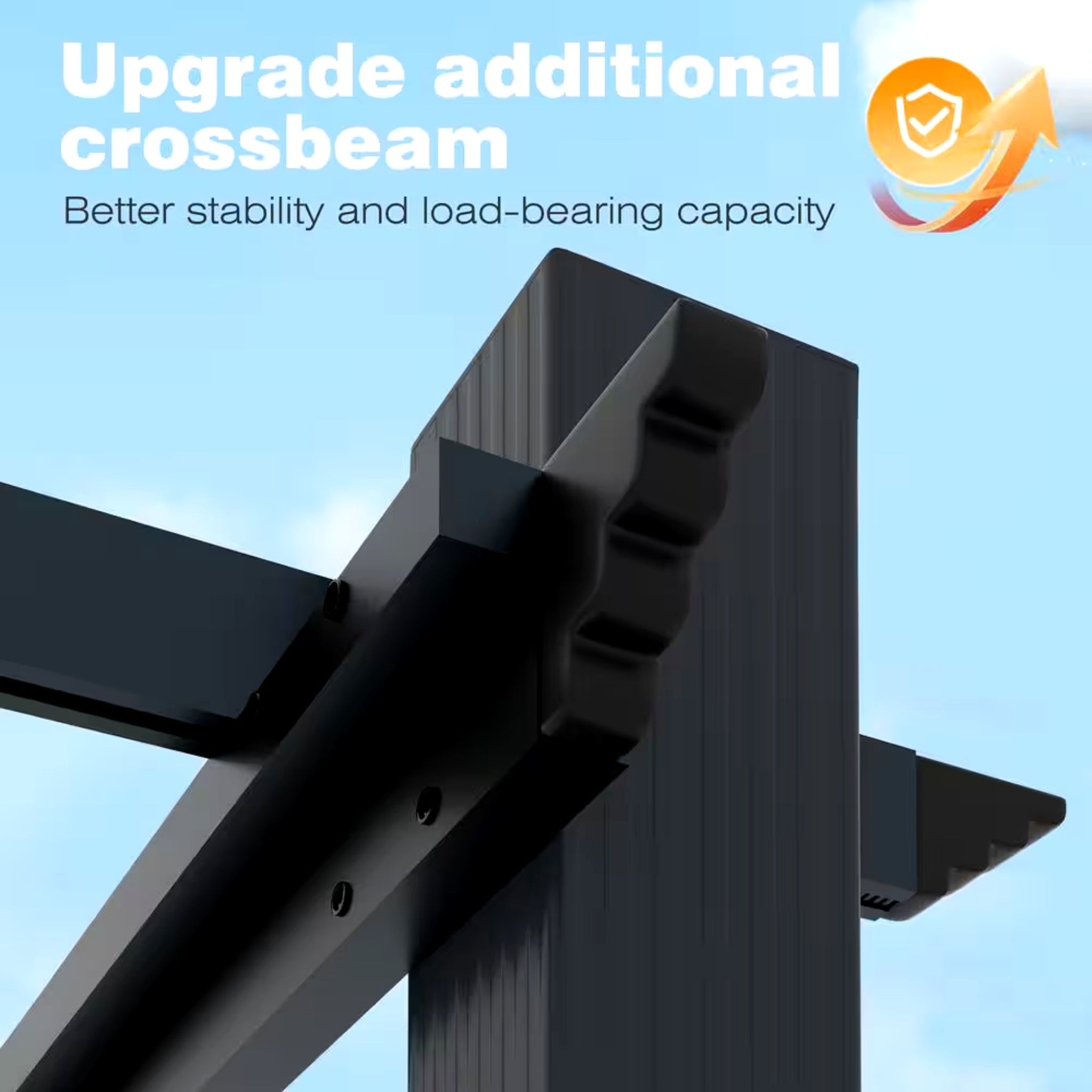 Veikous 16' x 12' Aluminum Outdoor Pergola with Retractable Canopy – Dark Gray