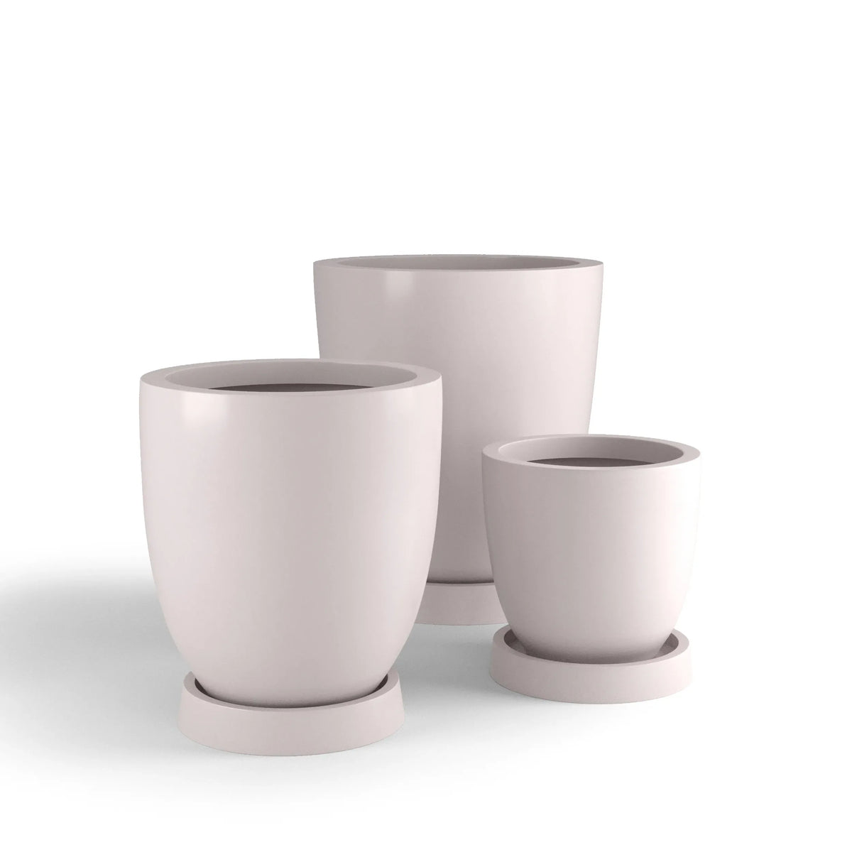 ModaConcrete Terra Lightweight Fiberglass Planter