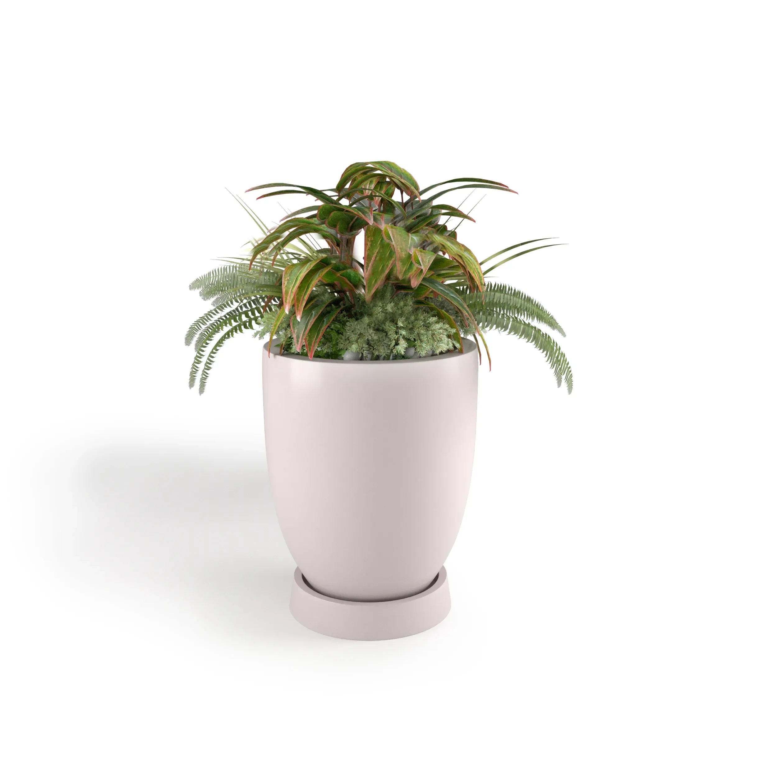 ModaConcrete Terra Lightweight Fiberglass Planter