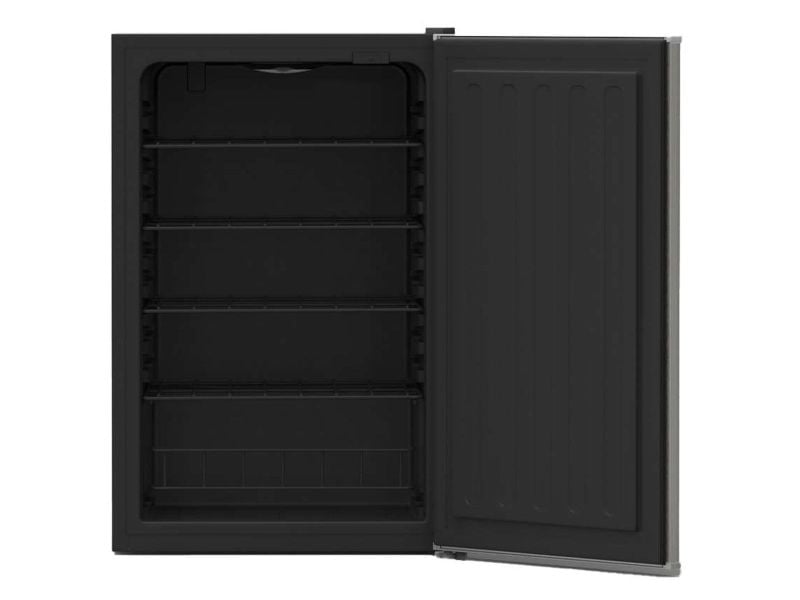 TrueFlame 22" Outdoor-Rated Refrigerator with Reversible Locking Door