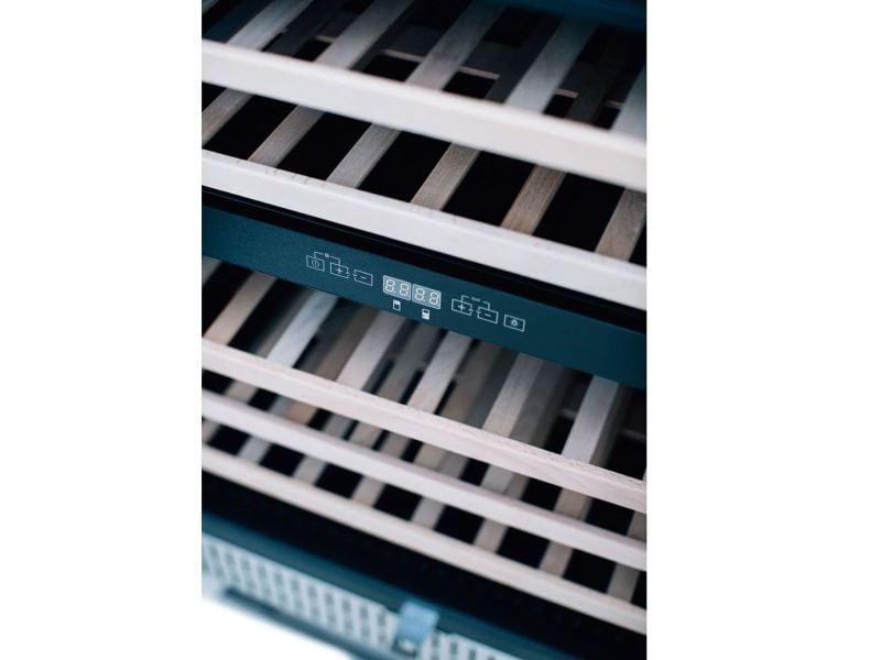 TrueFlame 24" Outdoor-Rated Dual-Zone Wine Cooler | 46 Bottles