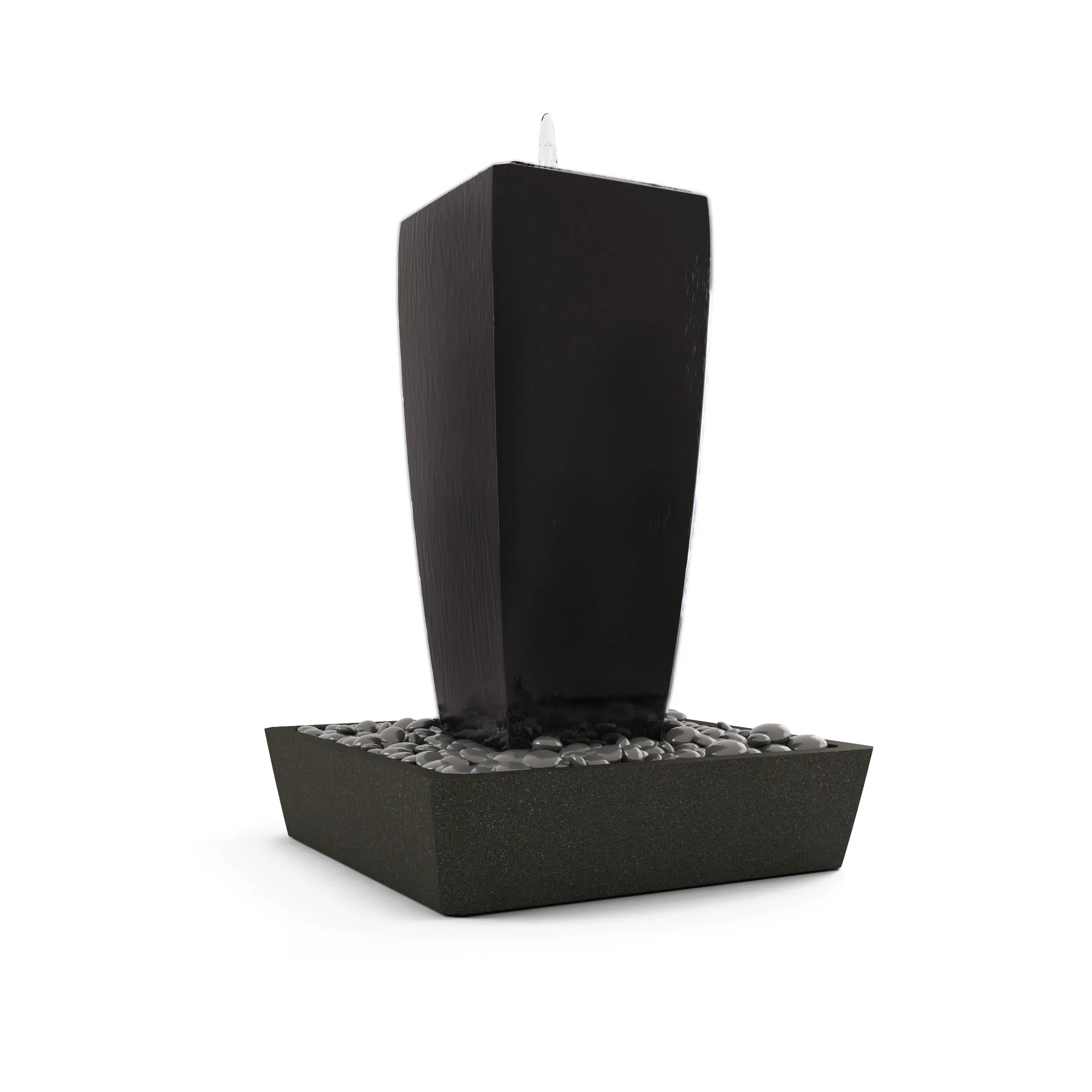 ModaConcrete Vasa 52" StoneCast Concrete Fountain Set