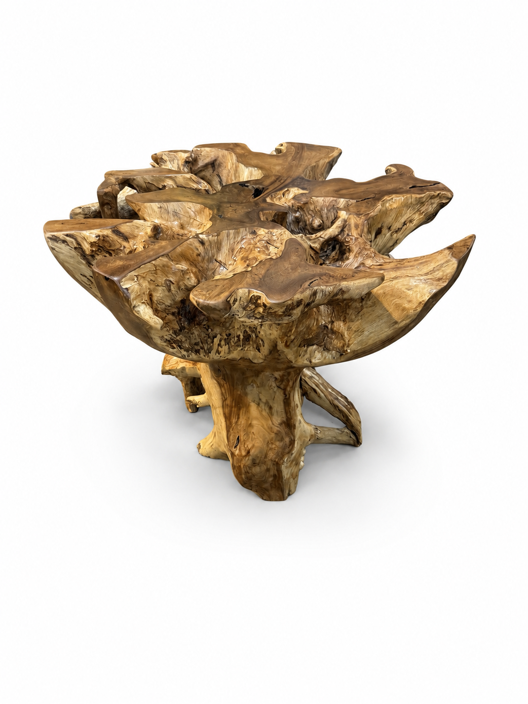 Broward Design Center / Broward Design Nusa Teak Root Round Dining Table