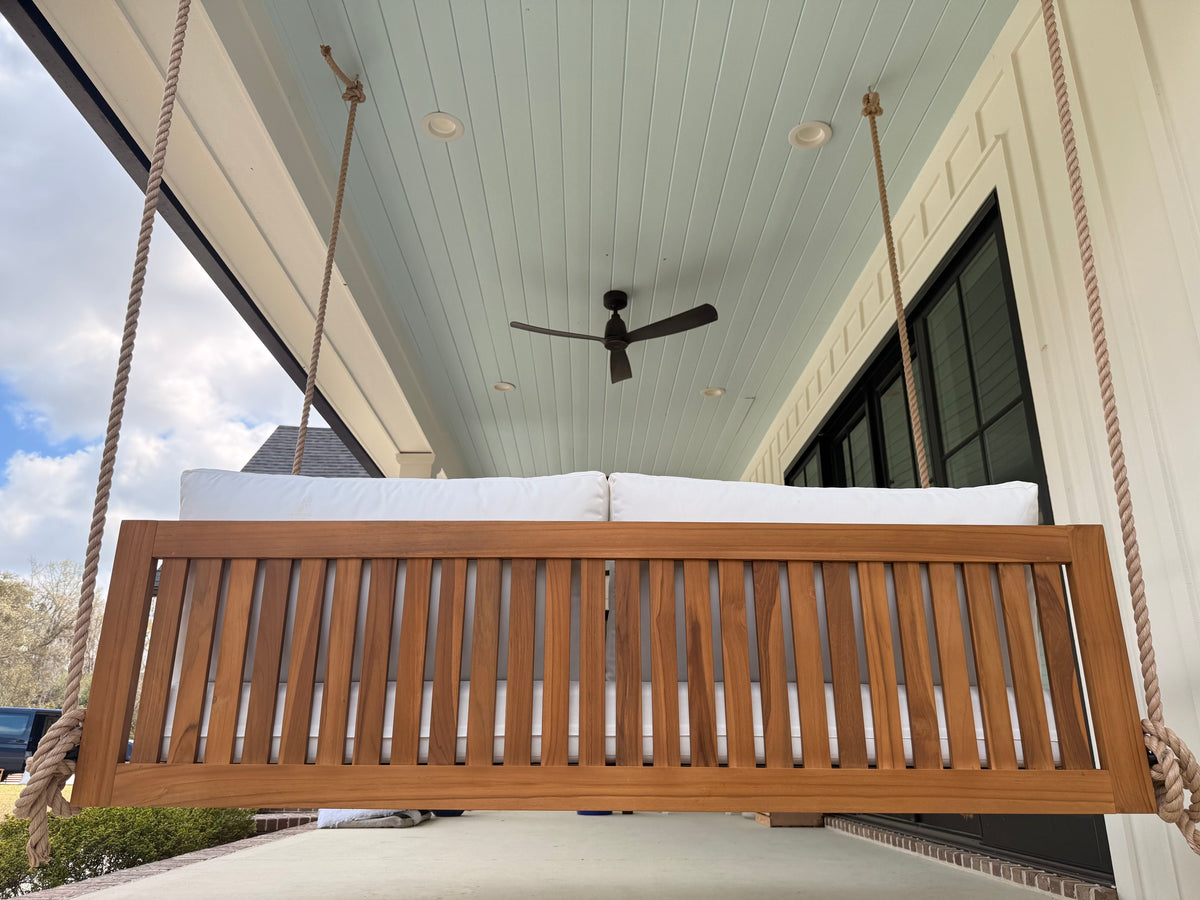 ModHaven Delray Teak Swing Bed | Standard
