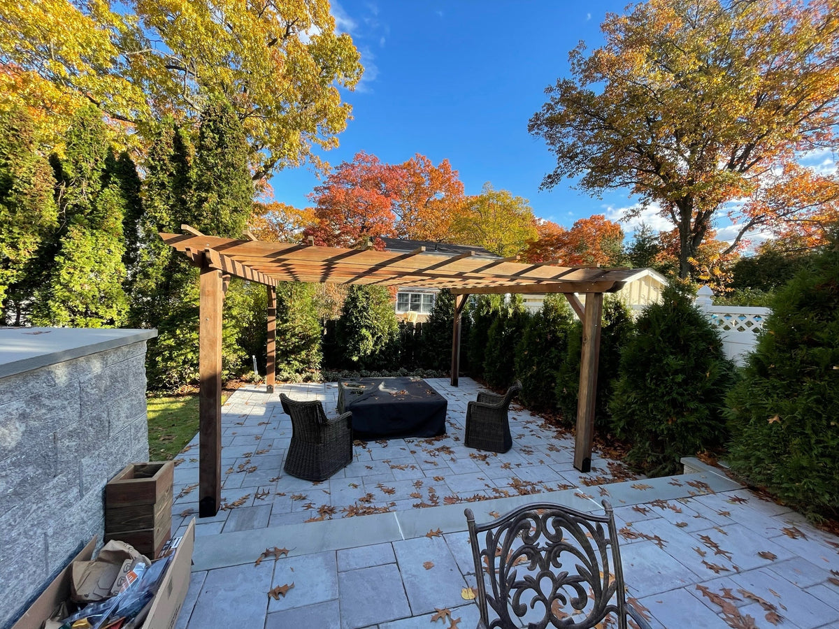 Best Redwood Super Deck Solid Wood Pergola