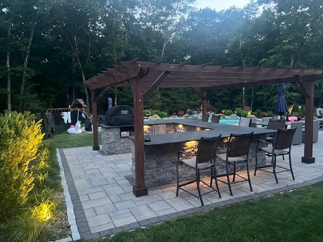 Best Redwood Super Deck Solid Wood Pergola