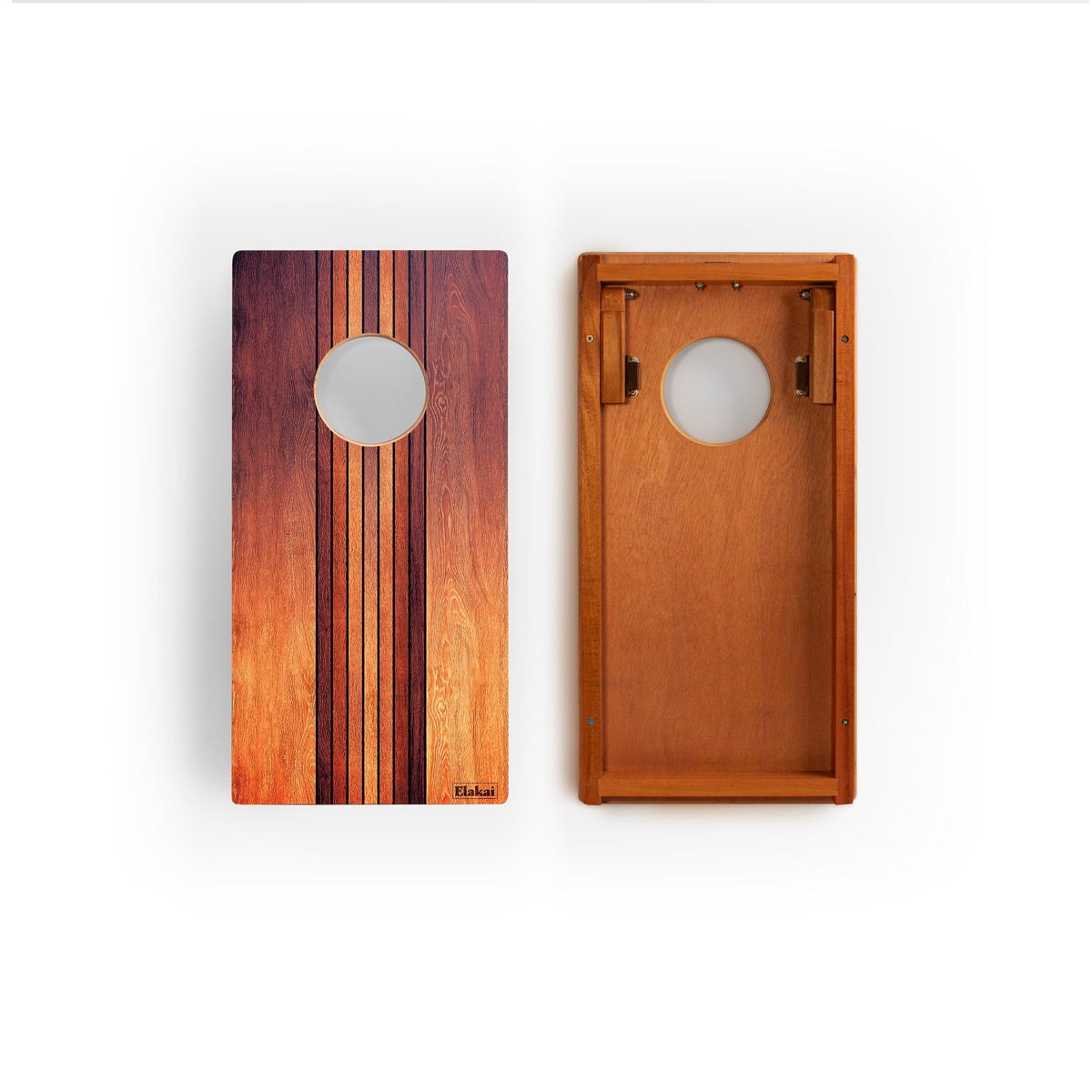 Elakai Natural Surf Beach 1ft x 2ft Travel Cornhole Set