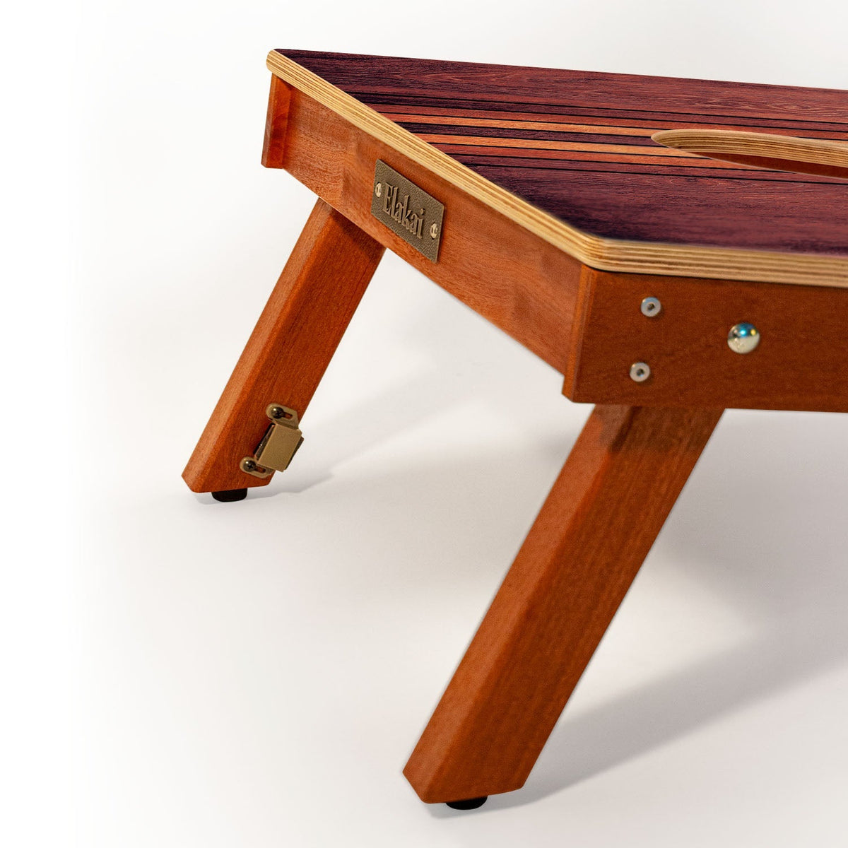 Elakai Natural Surf Beach 2ft x 4ft Classic Cornhole Set