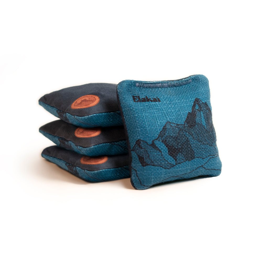 Elakai 4-in Travel Dual-Sided Cornhole Bags | Mt. Elakai