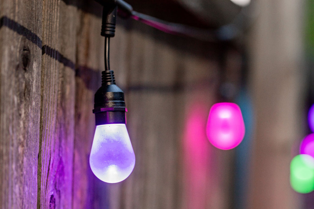 American Lighting Spektrum+ Pavilion 48' RGBW Smart LED String Lights