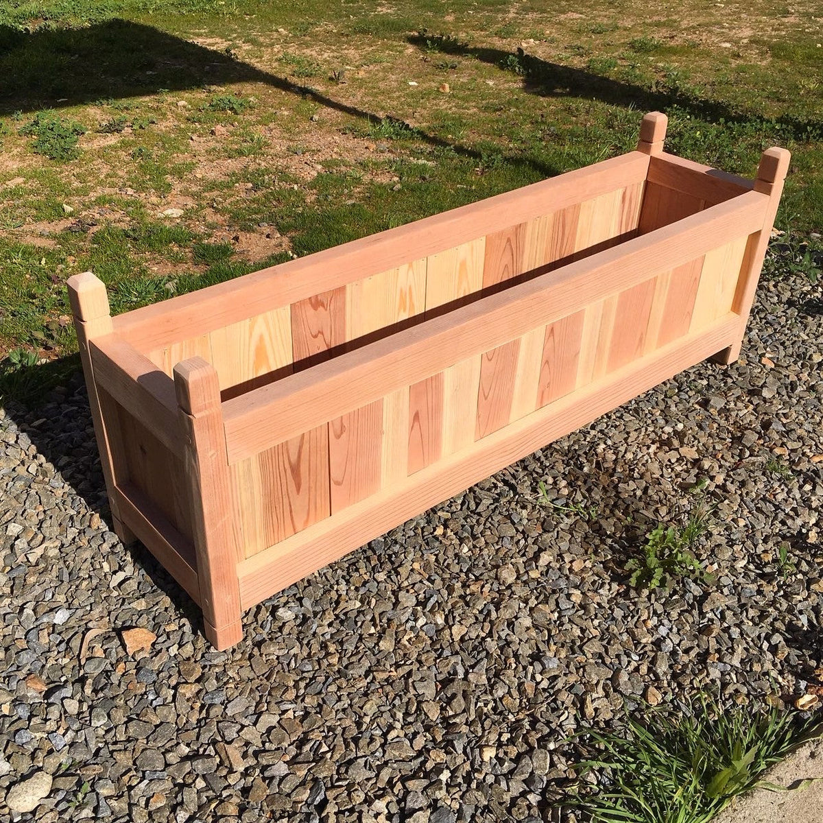 Best Redwood Solid Redwood Planter Box