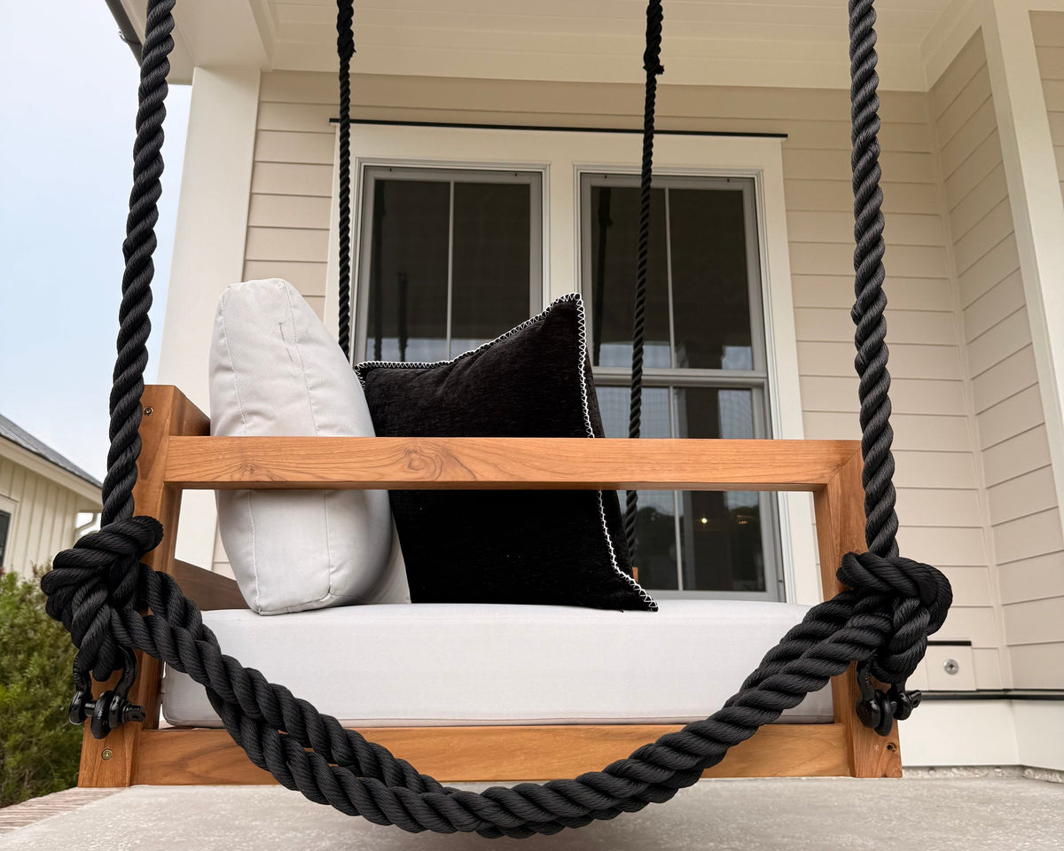ModHaven Bimini Teak Swing Bed | Standard
