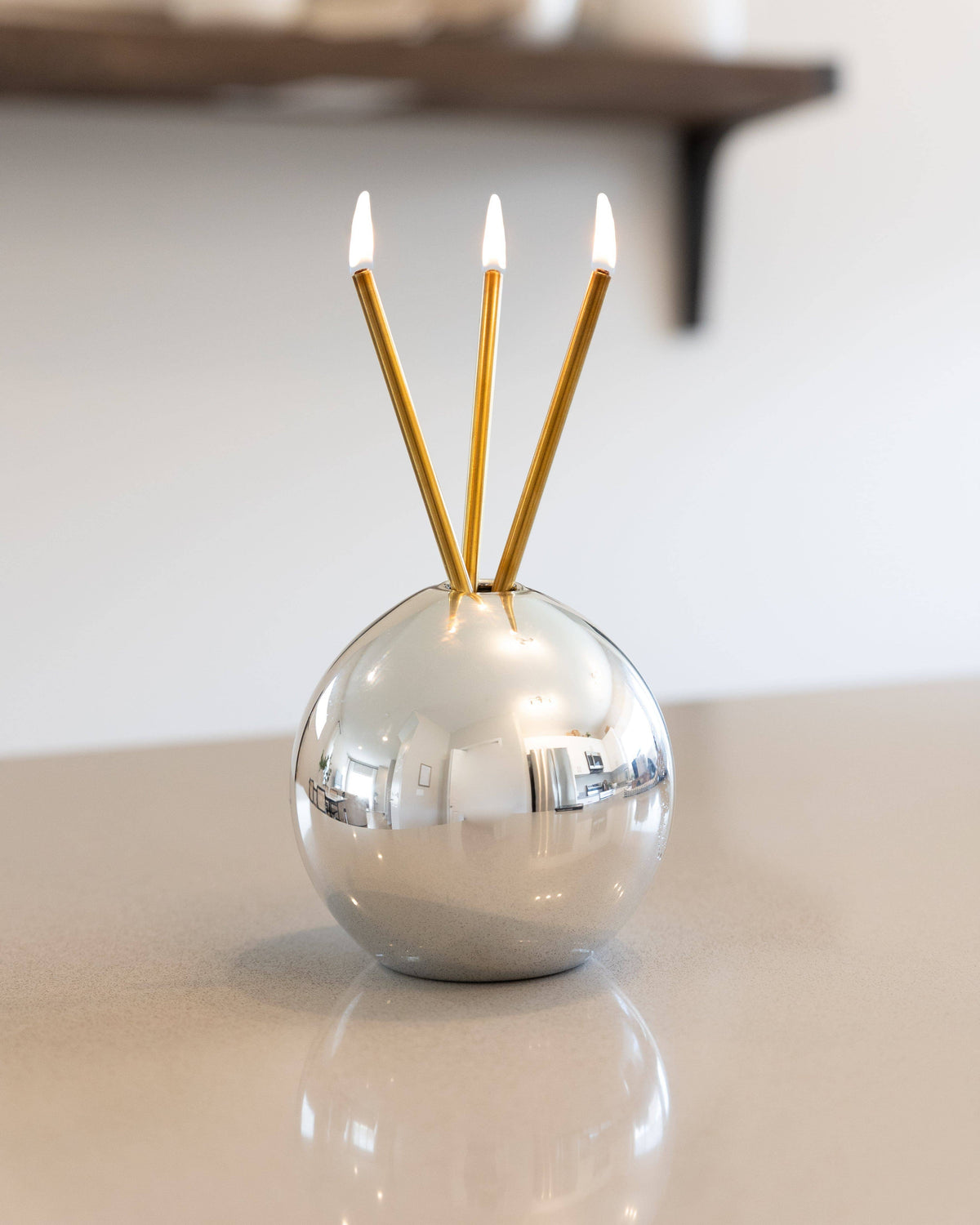 Everlasting Candles – Reusable Steel Oil Candles, Set of 3