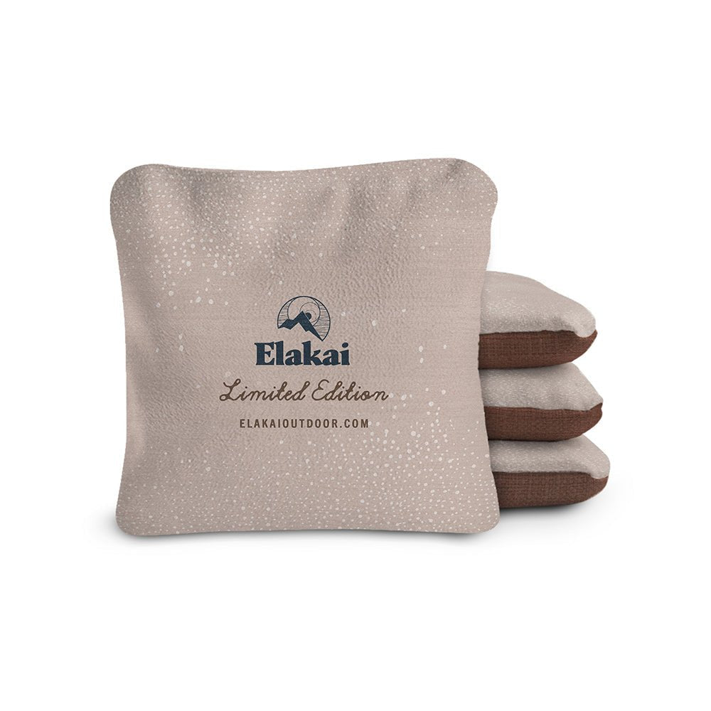 Elakai 6-in Dual-Sided All-Weather Cornhole Bags | Dune